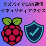 ラズパイ　CAN通信　セキュリティアクセス