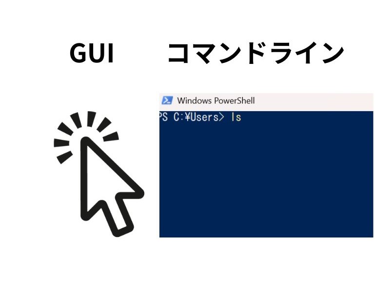 GUIとコマンドライン